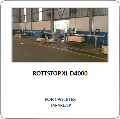 RottStop XL D4000 – Fort Paletes – Itataré/SP